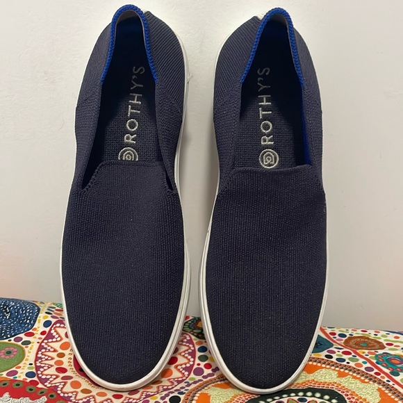 Rothy's Shoes - Rothy’s Classic Navy Slip On Sneaker US 8.5